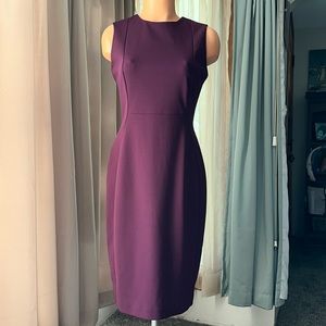 Calvin Klein Scuba Sheath Dress